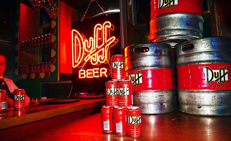 Duff Beer - The Simpsons