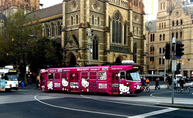 Hello Kitty Tram
