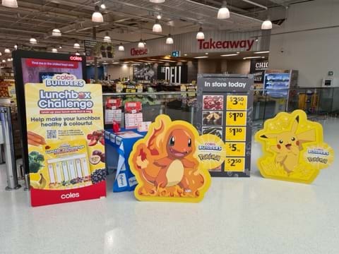 Pokémon x Coles Builders