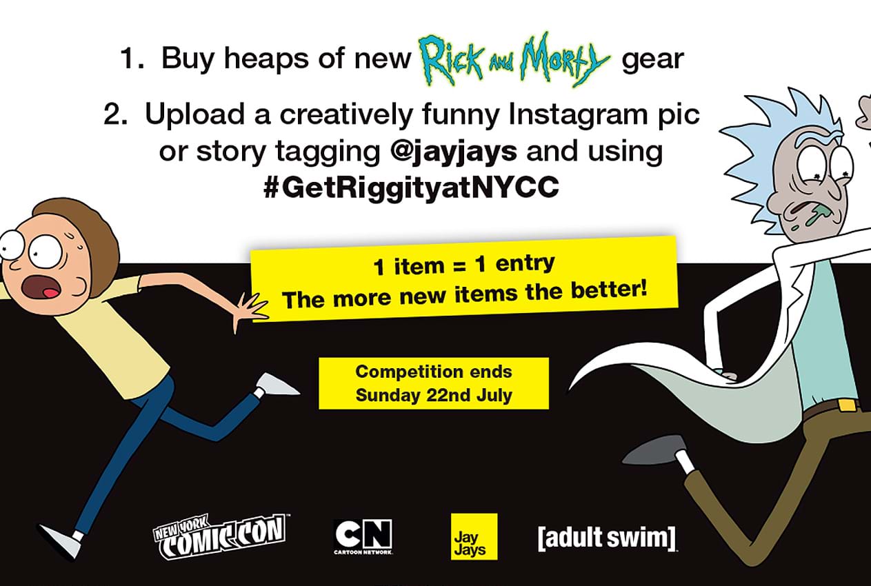 Rick and Morty @ JayJays