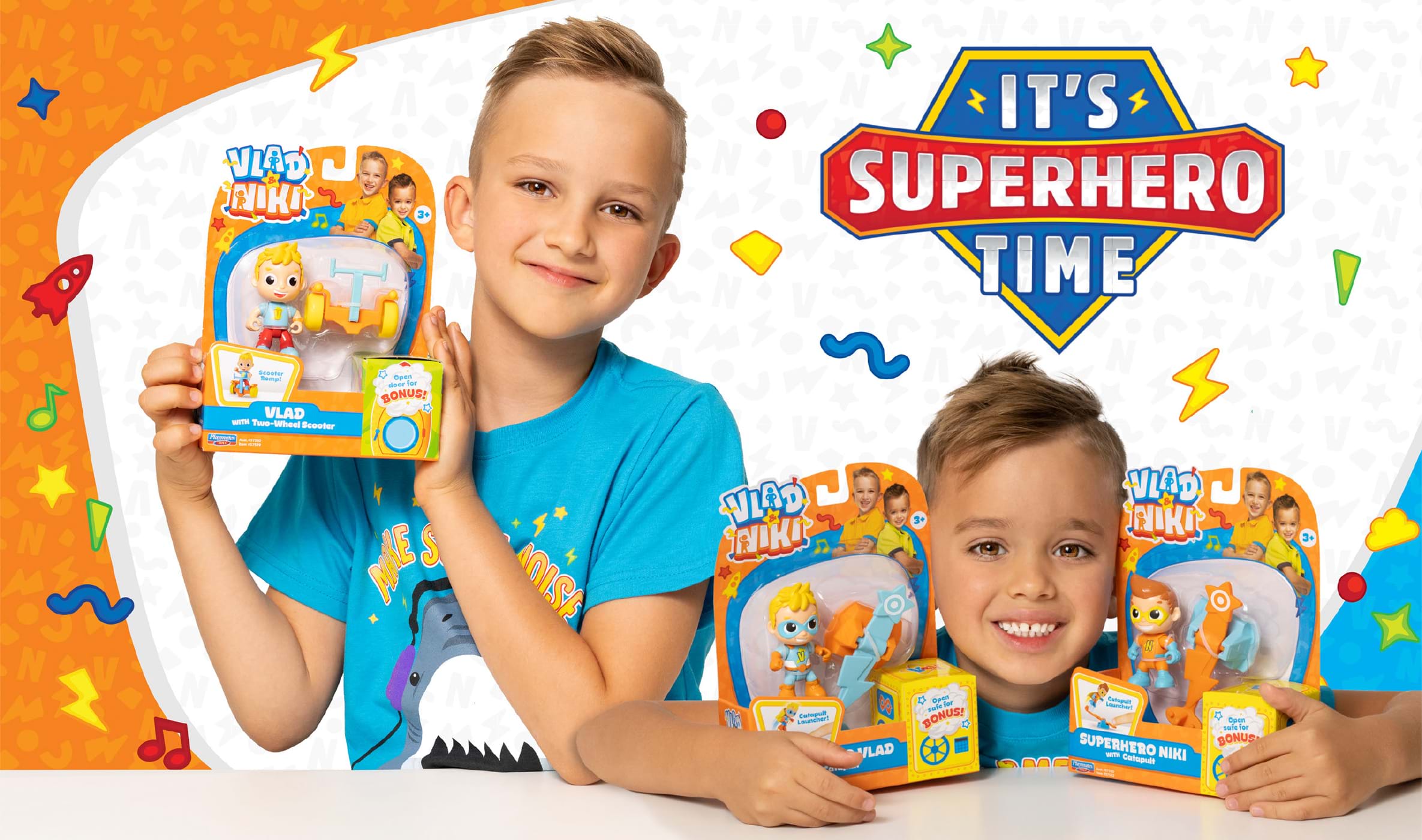 Vlad & Niki x Playmates & Zuru Toys